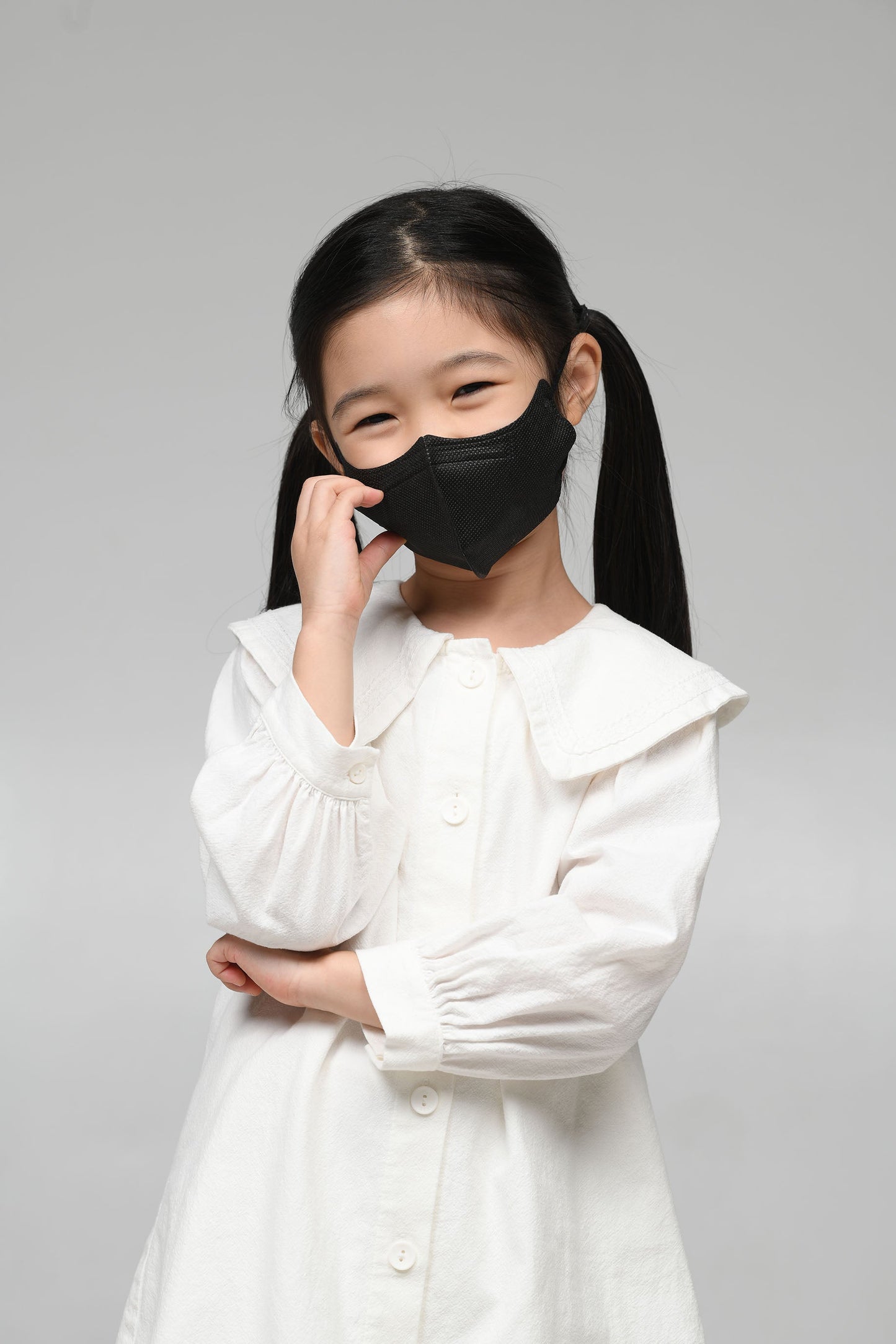 Good Manner KF94 Masks Canada for Toddlers XS, Black, (ages 3 to 5), 25 masks./ Free Shipping within Canada-The Authorized Distributor in Canada. | Clear Pro Global_Good Manner