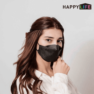 Good Day KF94 masks by Happy Life / 100 Black Medium Adult masks / Free Shipping within Canada | Clear Pro Global_Good Manner
